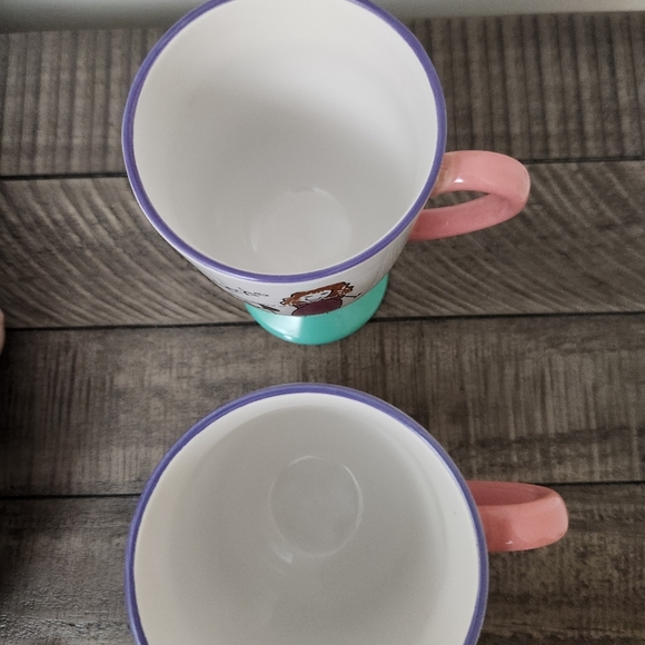 Set of 2 Pfaltzgraff Friends w/ dogs mugs cups with base Great Gift! - Picture 7 of 10